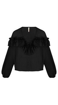 БЛУЗА PIERROT BLACK 10097