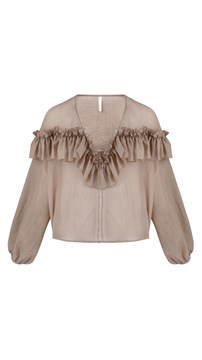БЛУЗА PIERROT MOCHA 10096